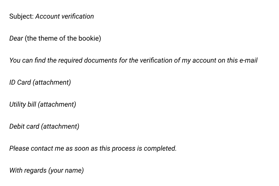 KYC Email